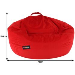 Кресло-мешок Tempo Kondela SitOnMe Trikalo (Red) Thumb