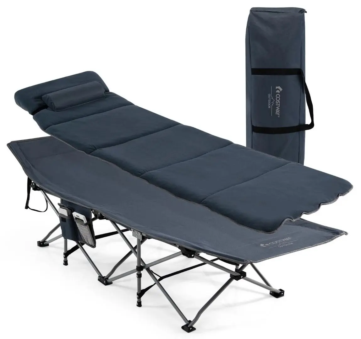 Раскладушка Costway NP10453BL (Blue)