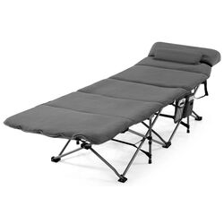 Pat pliabil Costway NP10453GR (Grey) Thumb