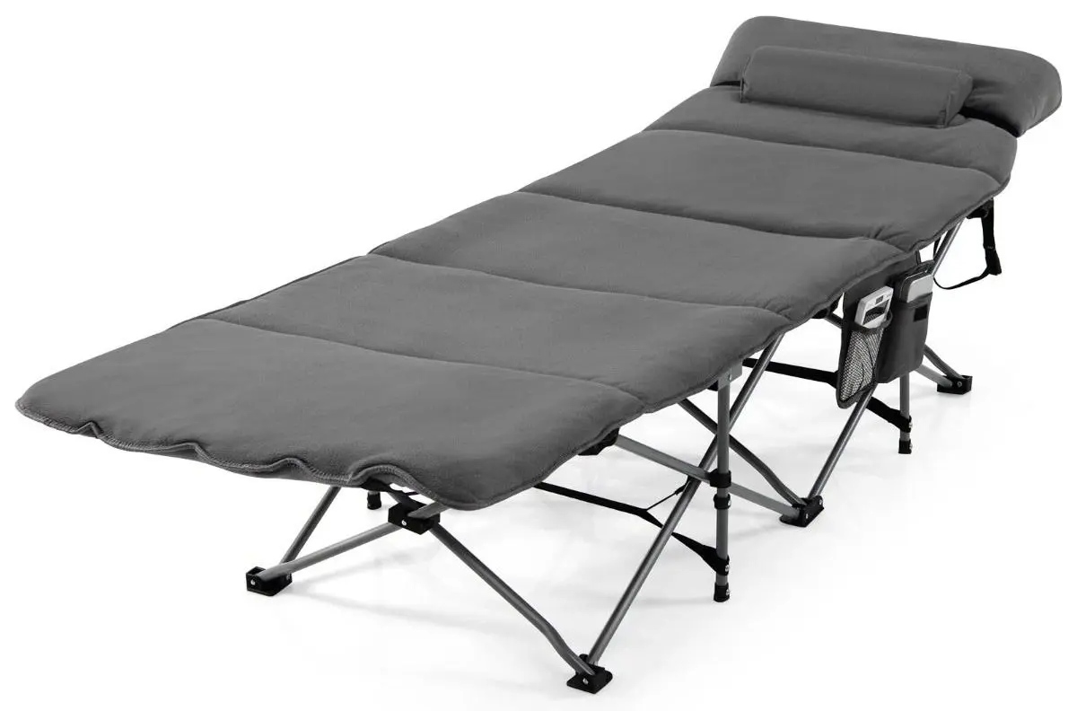 Pat pliabil Costway NP10453GR (Grey)