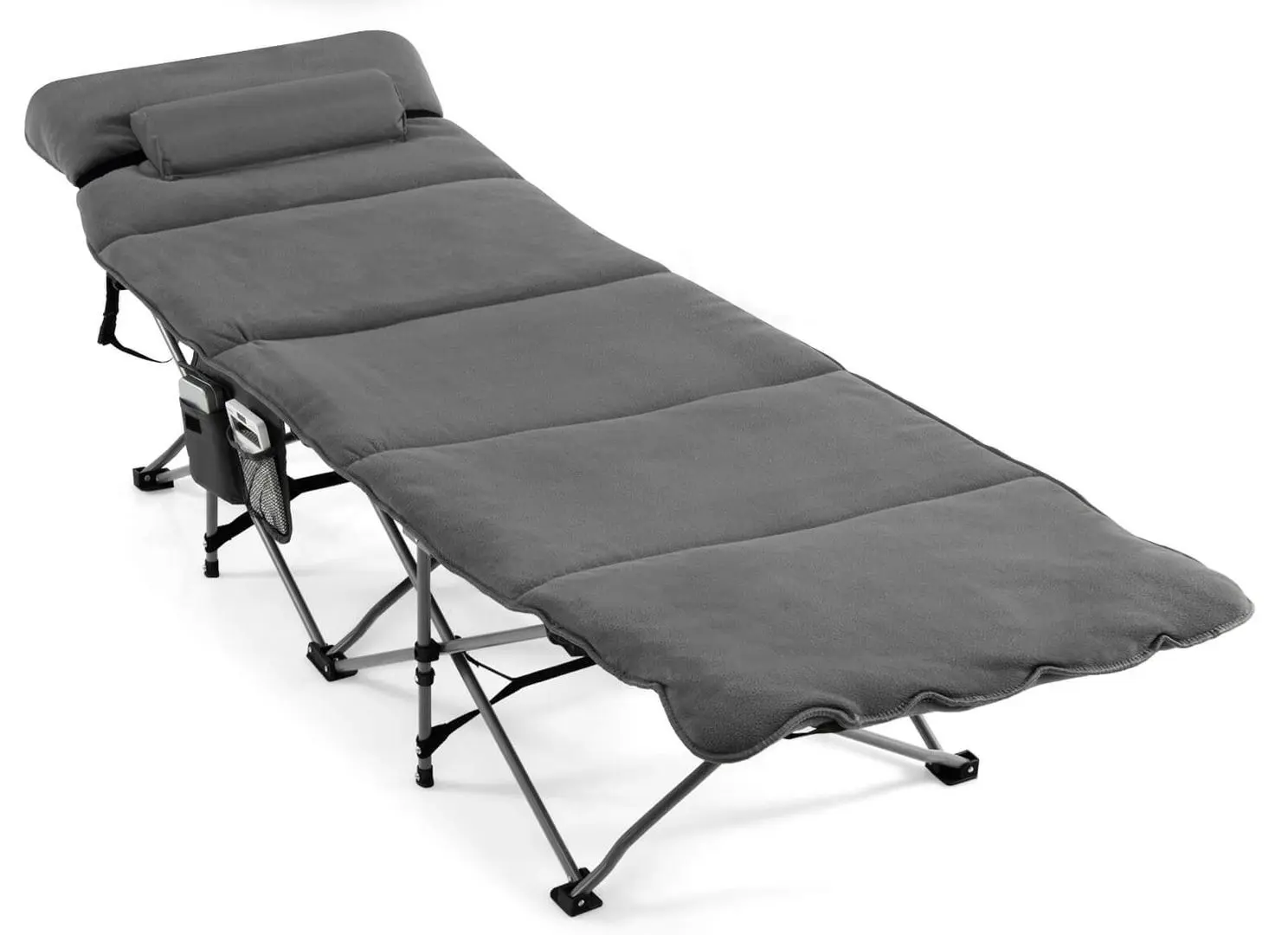 Pat pliabil Costway NP10453GR (Grey)