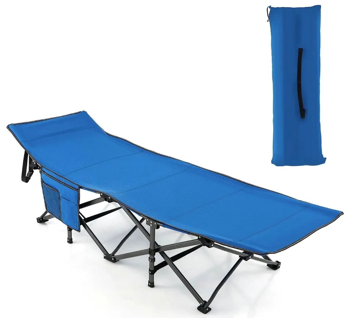 Pat pliabil Costway NP10890BL (Blue)