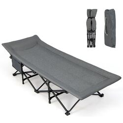 Pat pliabil Costway NP11308GR (Grey) Thumb