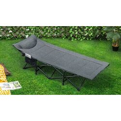 Раскладушка Costway NP11308GR (Grey)