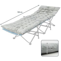 Salrea pentru pat pliabil Costway NP11320GR (Grey) Thumb