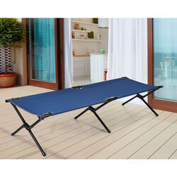 Pat pliabil Costway OP70269BL (Blue)