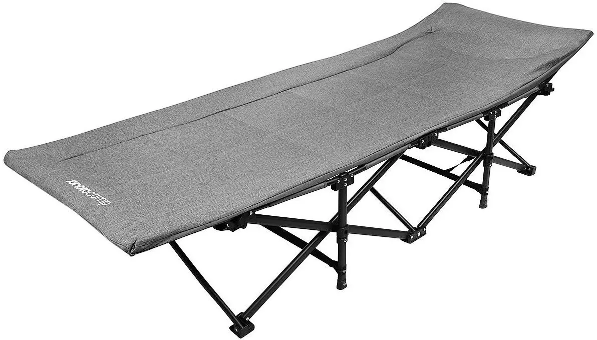 Раскладушка Enero Camp Deluxe Journey 1055589 (Grey)