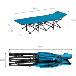Раскладушка Nils Camp NC2701 (Blue) Thumb