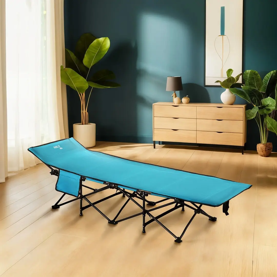 Раскладушка Nils Camp NC2701 (Blue)