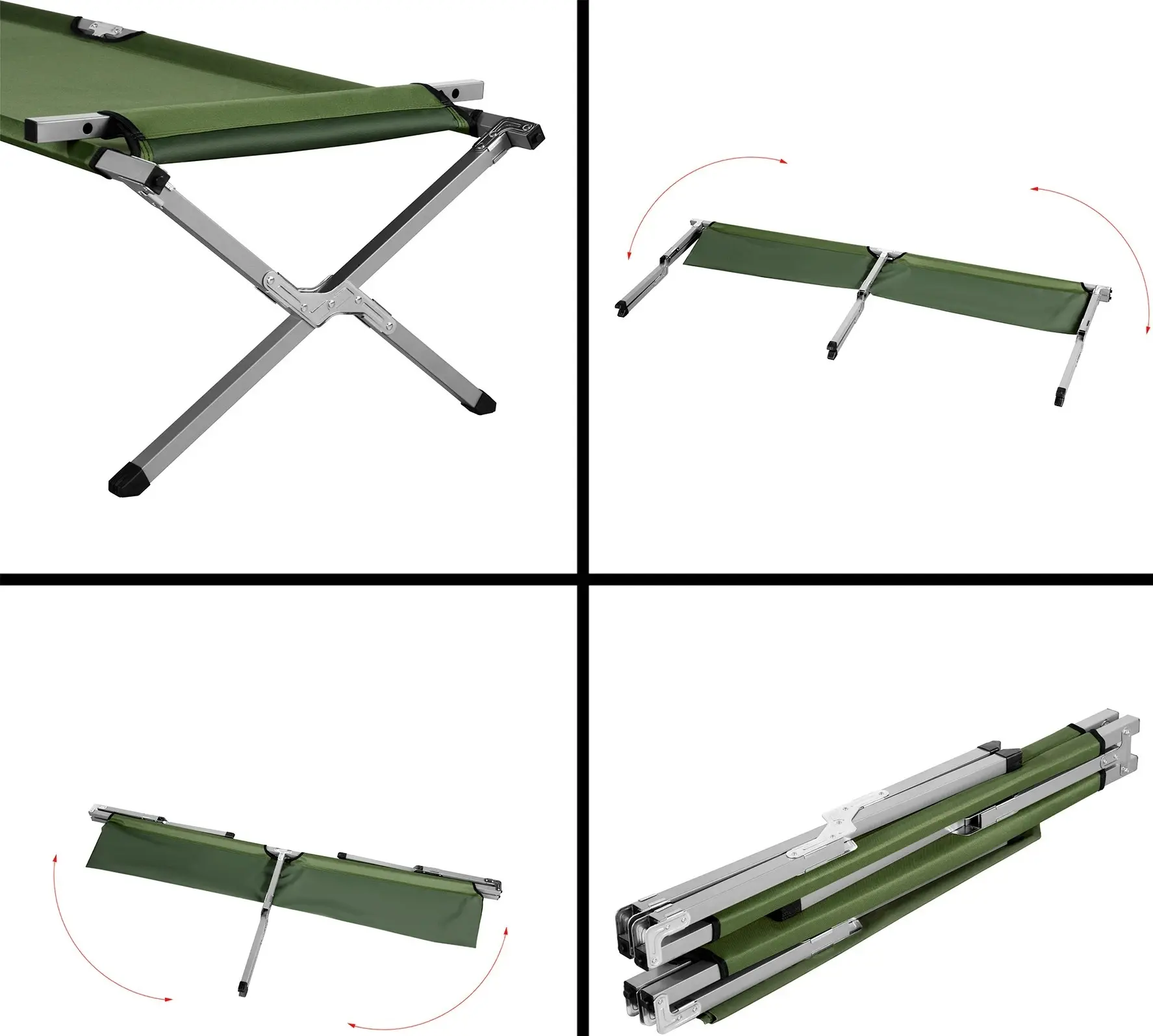 Раскладушка Nils Camp NC2756 (Green) - 7