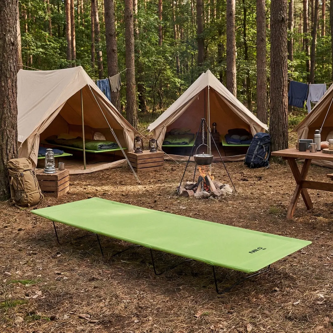 Раскладушка Nils Camp NC3504 (Green)