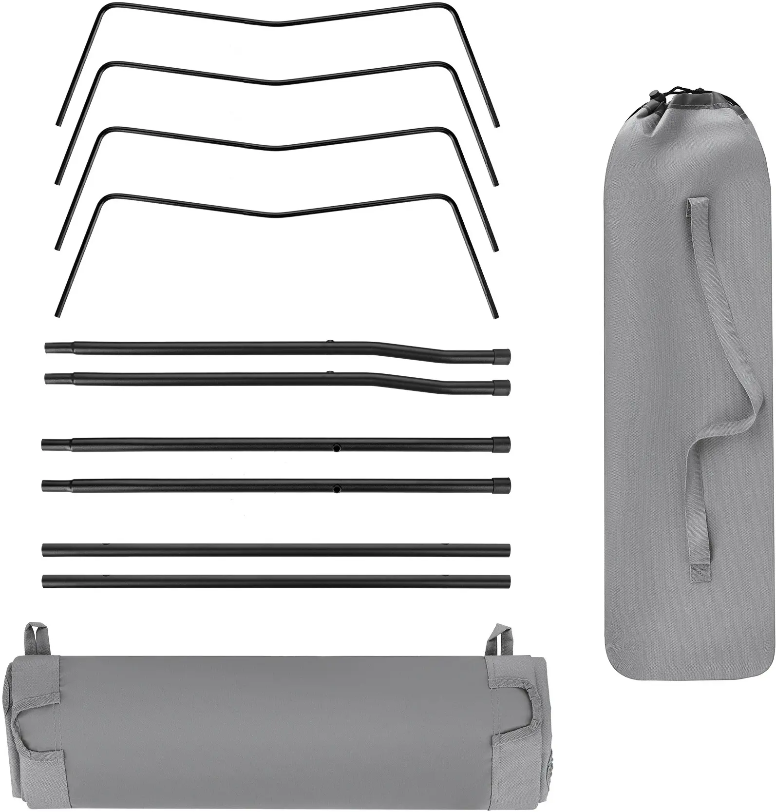 Раскладушка Nils Camp NC3504 (Grey) - 9