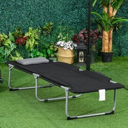 Раскладушка Outsunny A20-153 (Black)