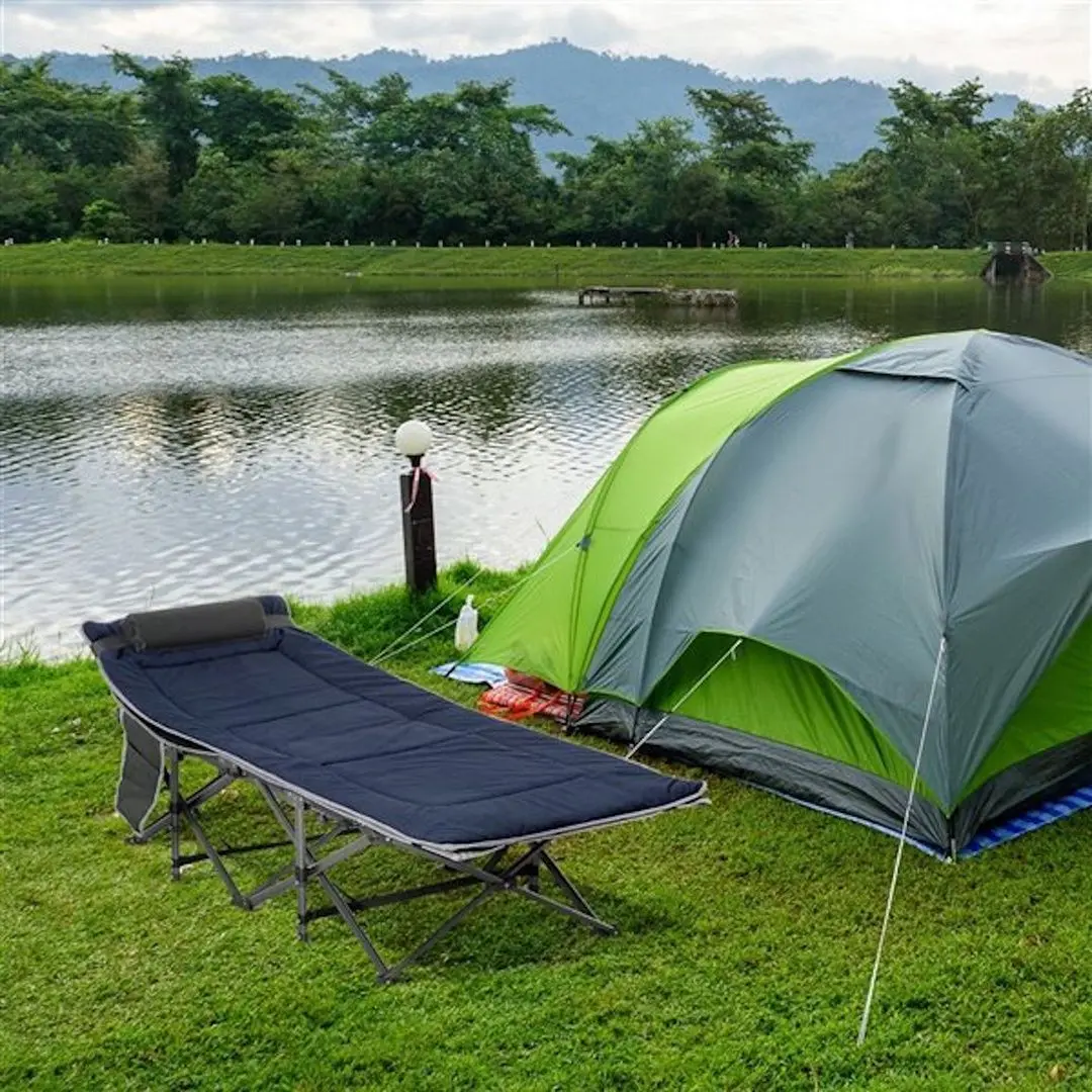 Pat pliabil Outsunny A20-207 (Blue)