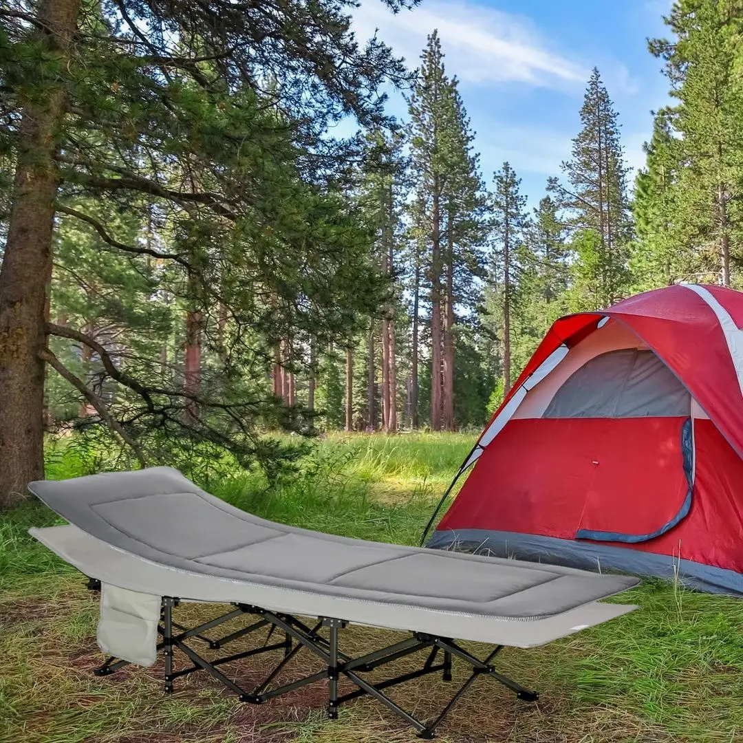 Раскладушка Outsunny A20-207LG (Grey)