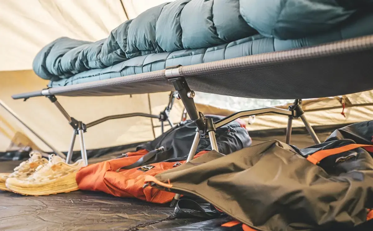 Раскладушка Robens Outpost Base Camp Tall (Grey) - 6