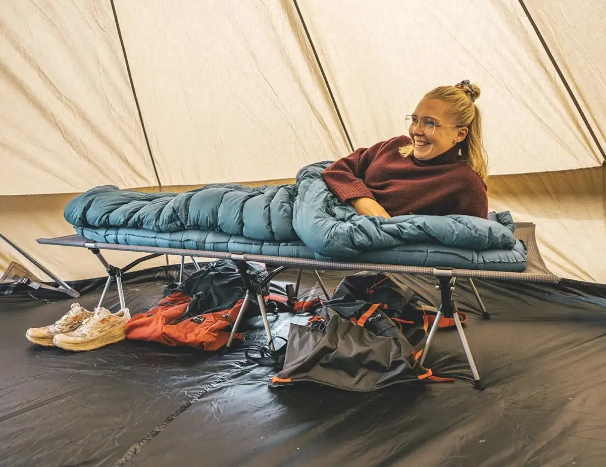 Раскладушка Robens Outpost Base Camp Tall (Grey) - 7