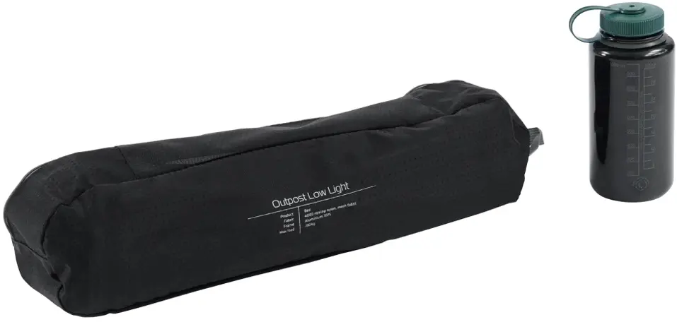 Раскладушка Robens Outpost Low Light (Black) - 5