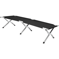 Раскладушка Springos Ventura CS0090 (Black) Thumb