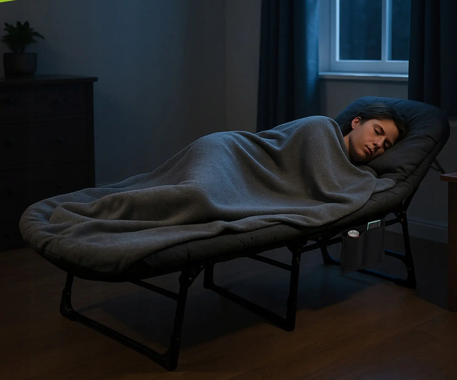 Раскладушка Trizand 25380 (Black) - 4