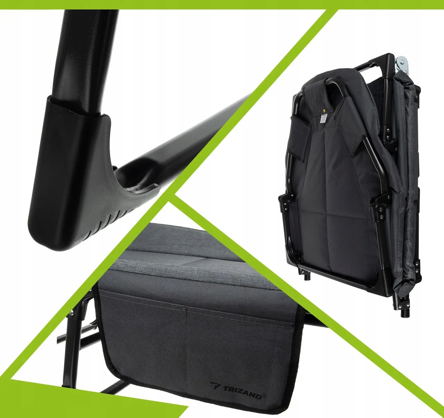 Раскладушка Trizand 25380 (Black) - 6