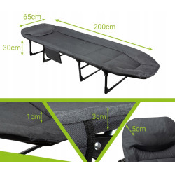 Раскладушка Trizand 25380 (Black) Thumb