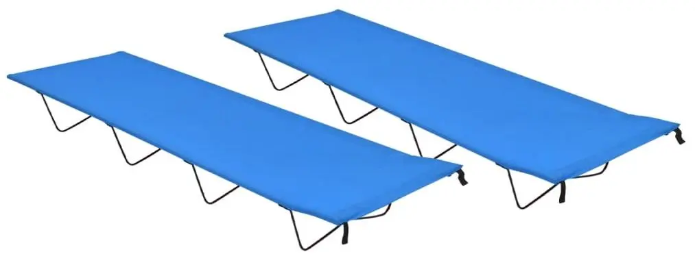 Набор раскладушек VidaXL 312483 (Blue) - 2