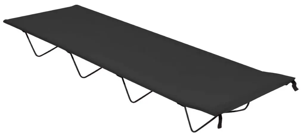 Set de paturi pliabile VidaXL 312484 (Black)