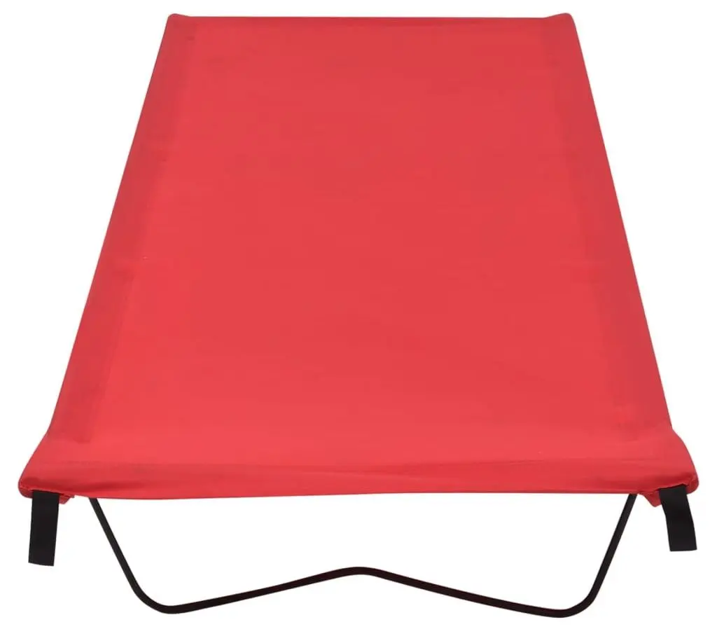 Набор раскладушек VidaXL 312485 (Red)