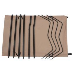 Set de paturi pliabile VidaXL 312487 (Taupe) Thumb