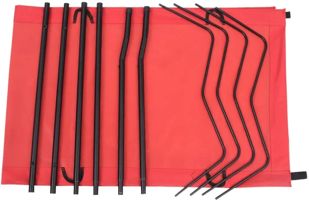 Раскладушка VidaXL 312480 (Red)