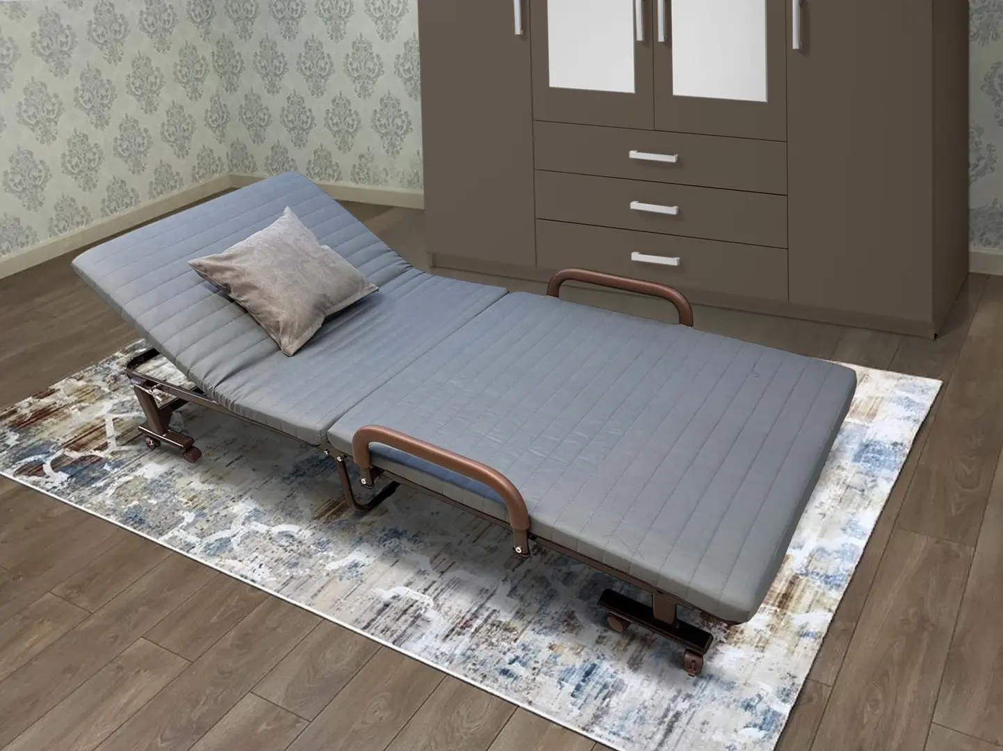 Раскладушка Waltz L80 (Grey)