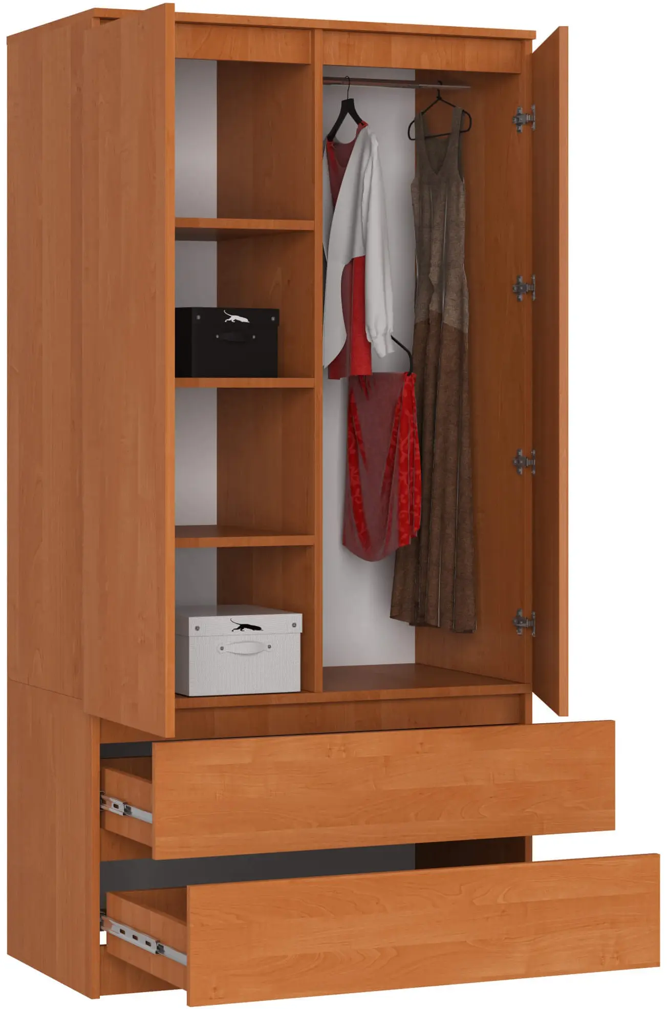 Dulap Akord S90 2D 2SZ (Alder)