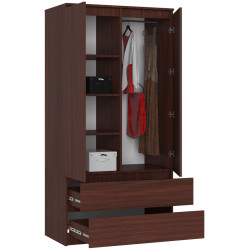 Шкаф Akord S90 2D 2SZ (Wenge) Thumb