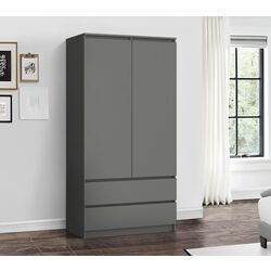 Dulap Akord S90 2D2S (Graphite Grey)