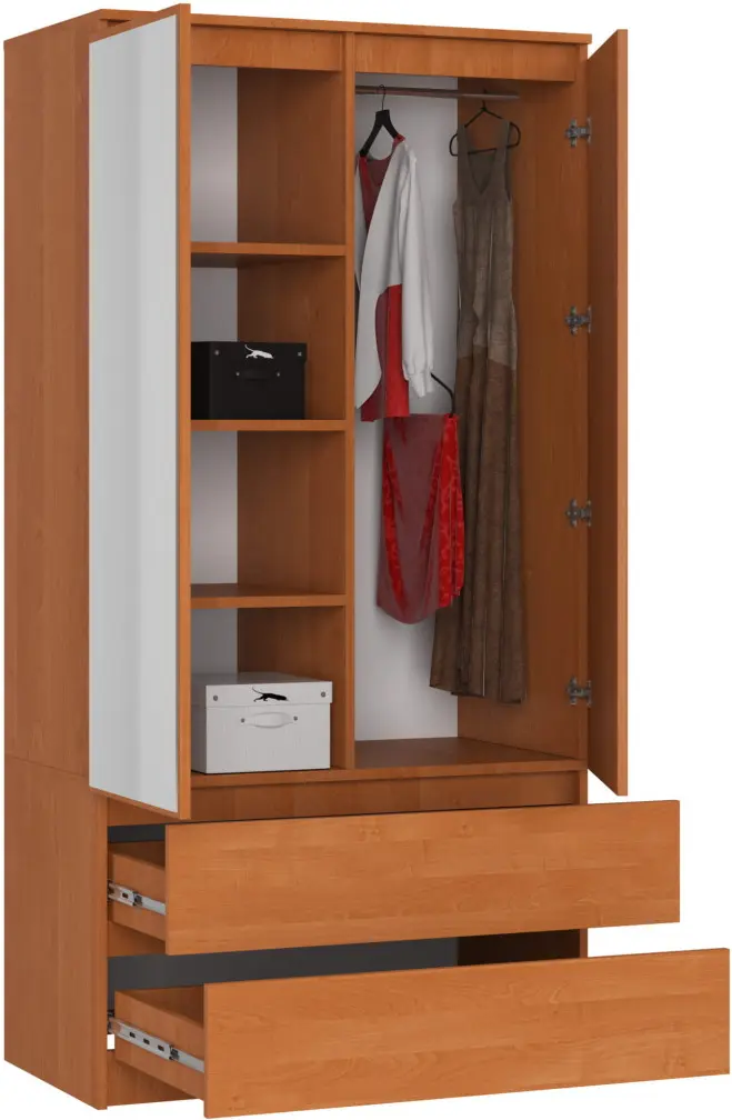 Шкаф Akord S90 2D2SZ2L CLP PK (Alder)