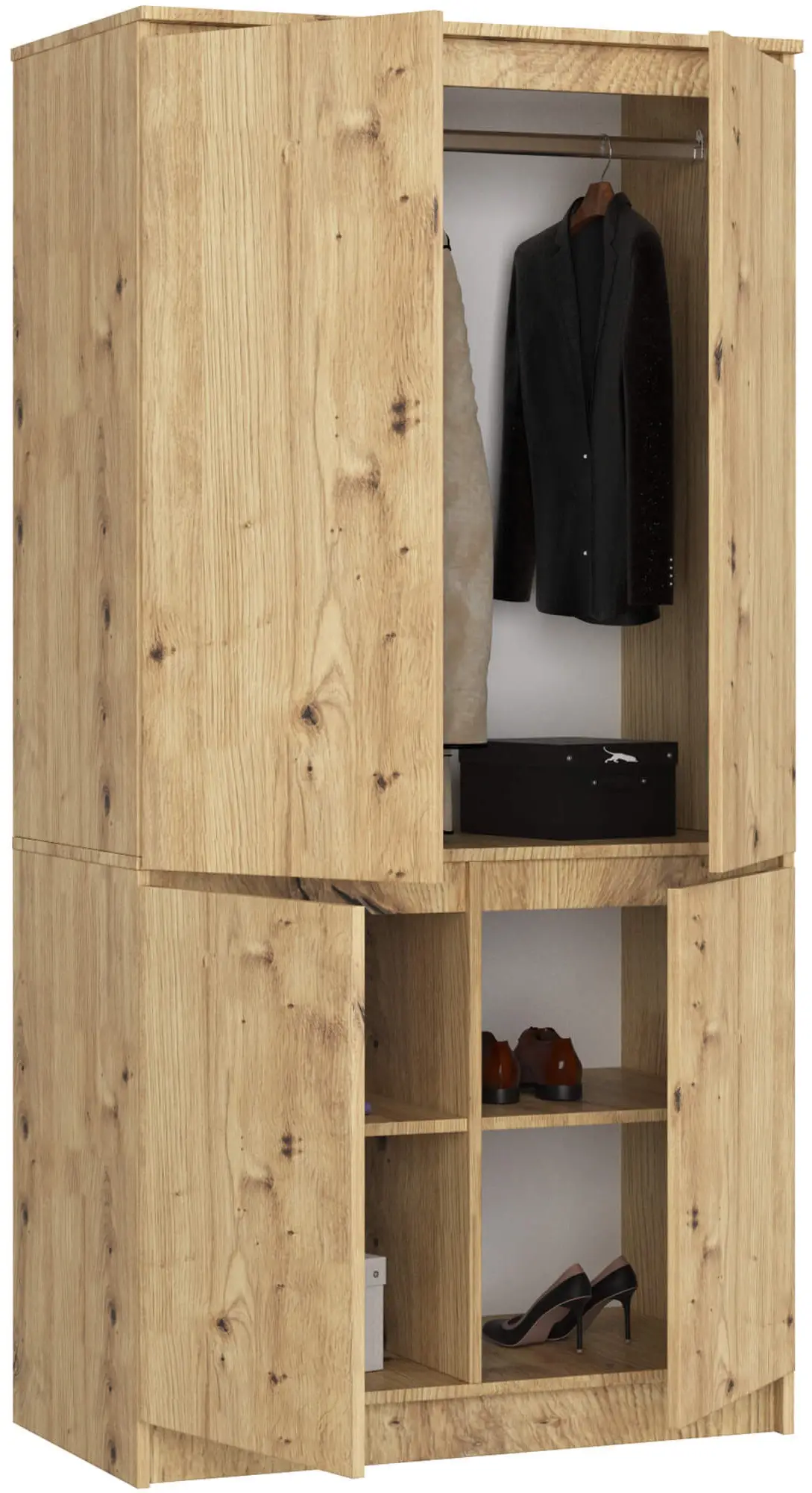 Dulap Akord S90 4D (Artisan Oak)