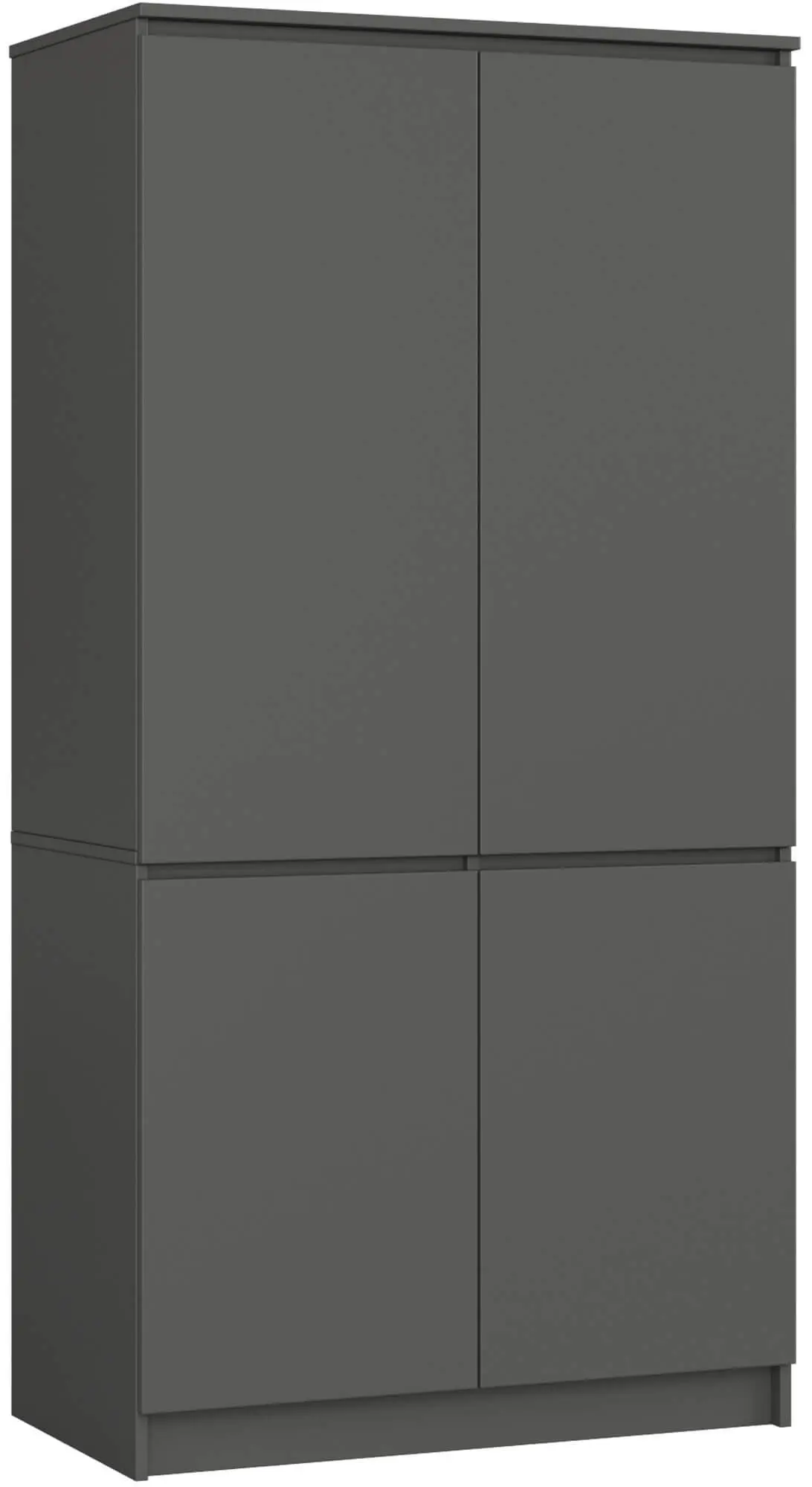 Dulap Akord S90 4D (Graphite Grey)
