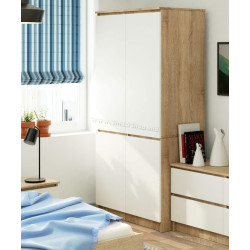 Шкаф Akord S90 4D (Sonoma Oak/White)