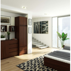 Dulap Akord Star S60 2D 2SZ CLP PK Mezanin (Wenge) Thumb