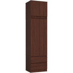 Dulap Akord Star S60 2D 2SZ CLP PK Mezanin (Wenge) Thumb