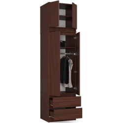 Dulap Akord Star S60 2D 2SZ CLP PK Mezanin (Wenge) Thumb