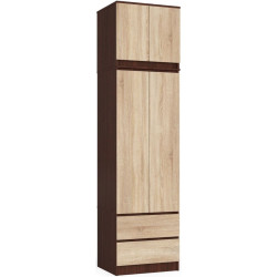 Шкаф Akord Star S60 2D 2SZ CLP PK Антресоль (Wenge/Sonoma Oak) Thumb