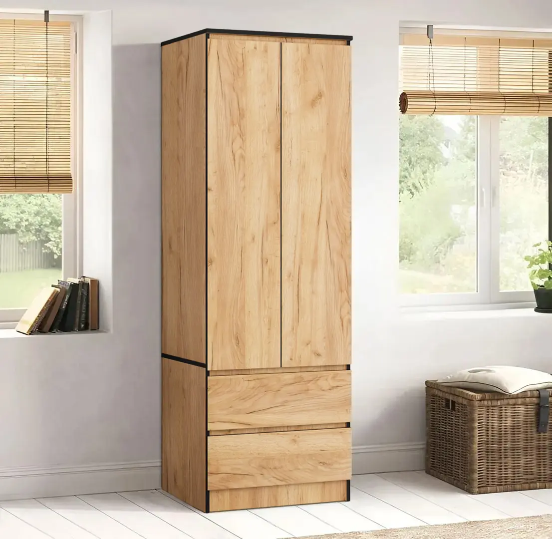 Шкаф Akord Star S60 2D 2SZ (Craft Oak)