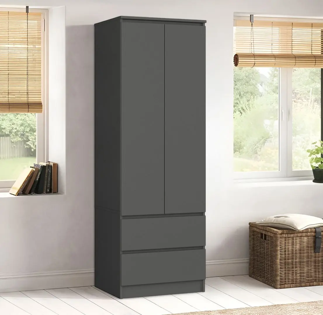 Шкаф Akord Star S60 2D2SZ (Graphite Grey)