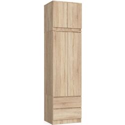 Dulap cu mezanin Akord S60 2D2SZ Star (Sonoma Oak)