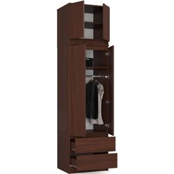 Шкаф + Антресоль Akord Star S60 2D2SZ/S60 2D (Wenge) Thumb