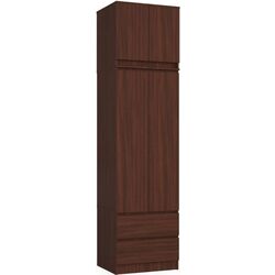 Dulap + Mezanin  Akord Star S60 2D2SZ/S60 2D (Wenge)