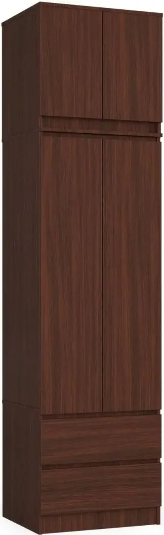 Шкаф + Антресоль Akord Star S60 2D2SZ/S60 2D (Wenge)