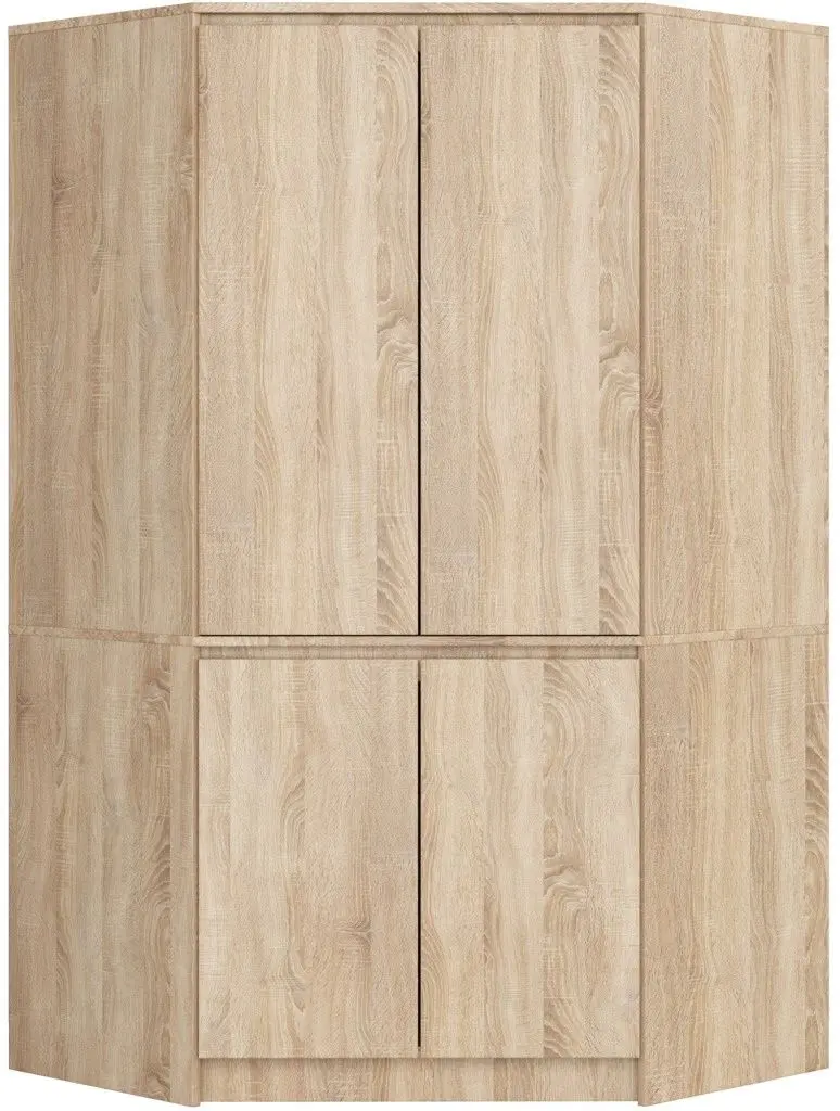 Шкаф угловой Akord S100 4D6SH (Sonoma Oak)